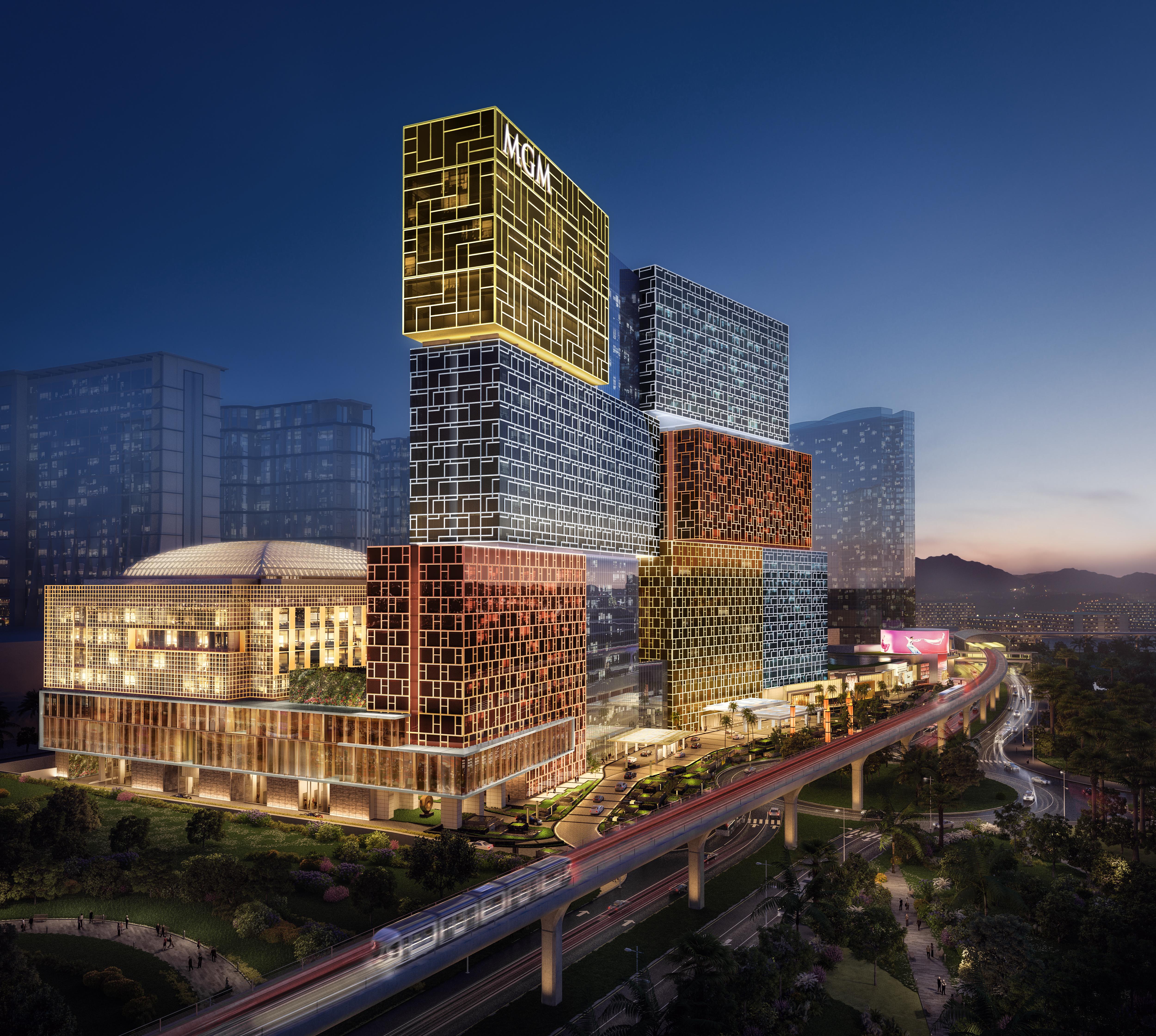 Отель Mgm Cotai Макао Экстерьер фото